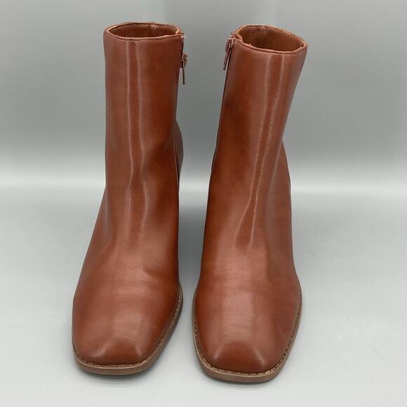 NEW Dolce Vita Women’s Rupart Wedge Heel Booties Brown Size 11 - Picture 3 of 10